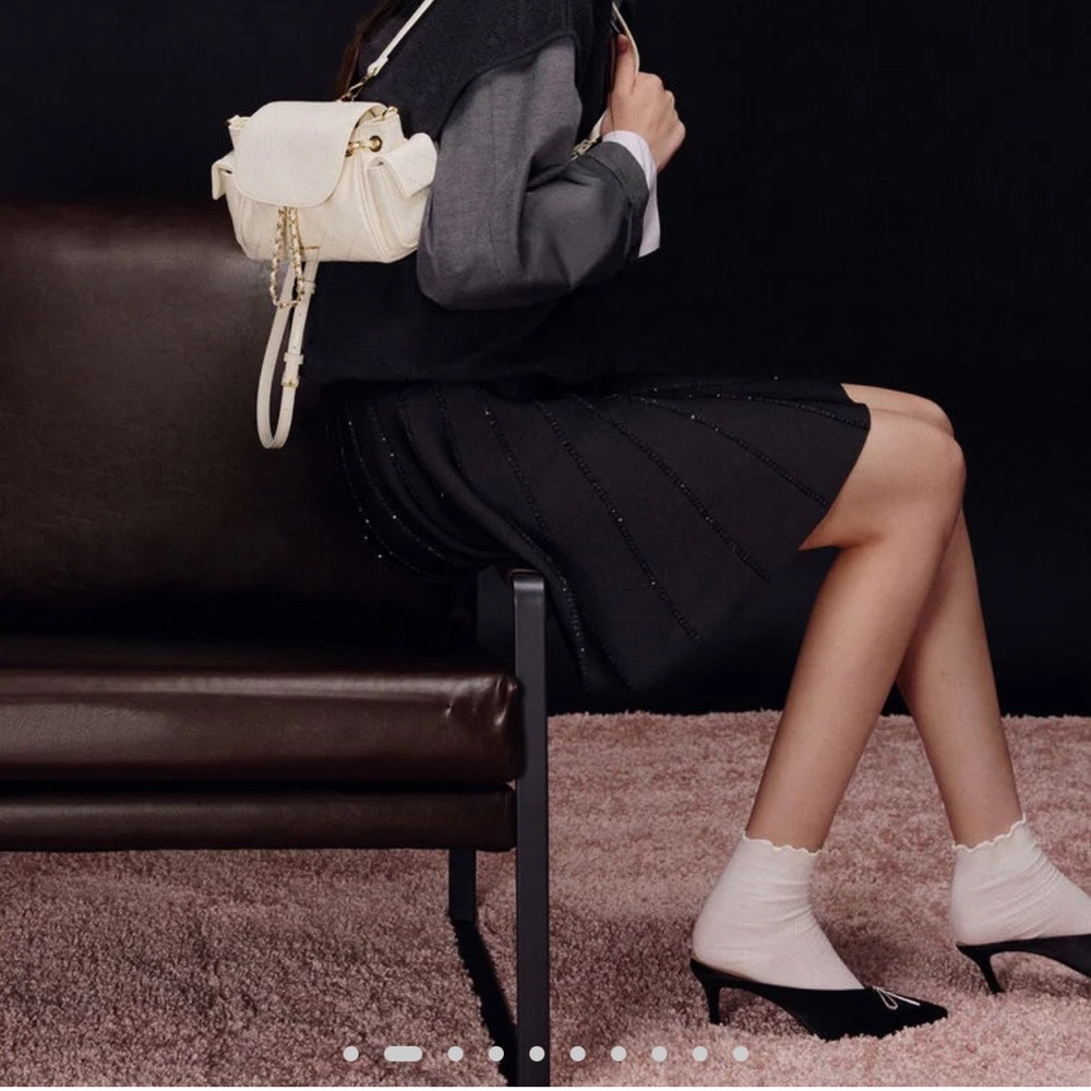Charles & Keith Ivory Crossbody Bag - Picture 5 of 8